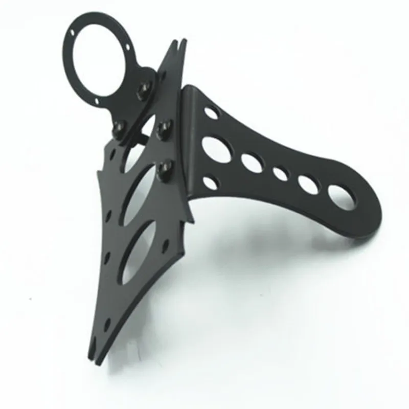 Кронштейн для бокового крепления номерного знака мотоцикла задний фонарь