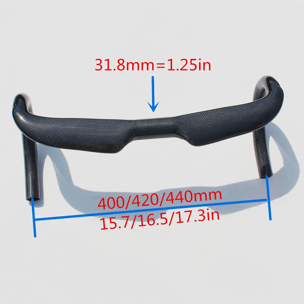 Pаспродажа Ультра-светильник, полностью углеродное волокно, руль для велосипеда/руль для шоссейного велосипеда 3K, внешний вид, углеродный руль