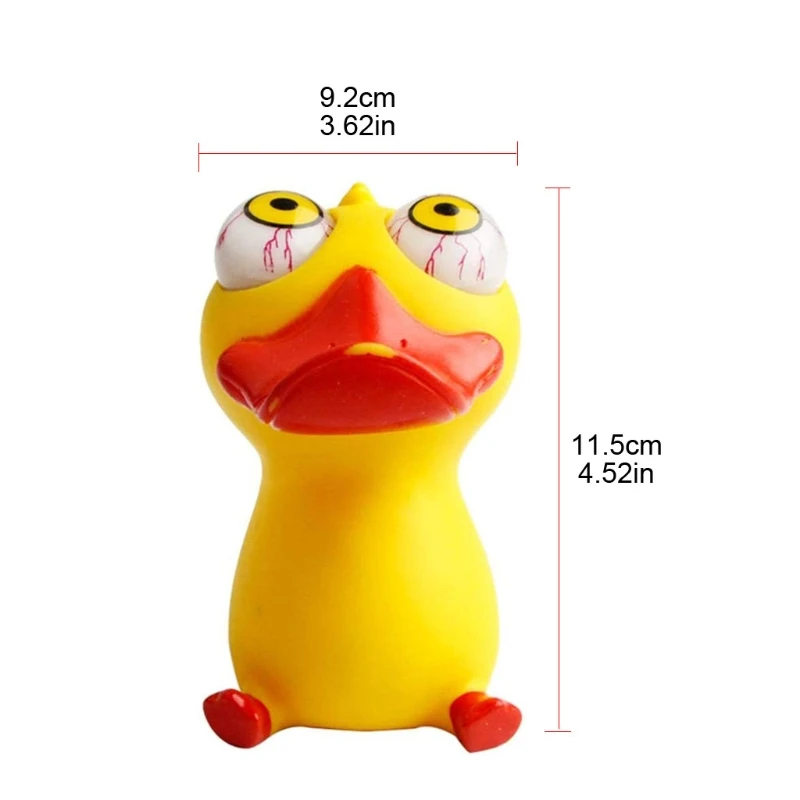

Sensory Fidget Bounce Out Eyeball Trick Toy Interactive Prank Toy Kit Educational Squeeze Ball Animal Anxiety Relief Toy