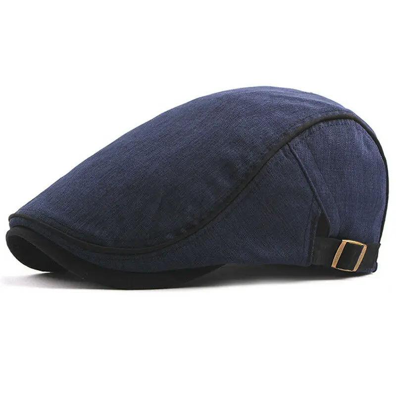 

Fashion Men Women Newsboy Gatsby Ivy Cap Vintage Driving Cabbie Duckbill Flat Hats