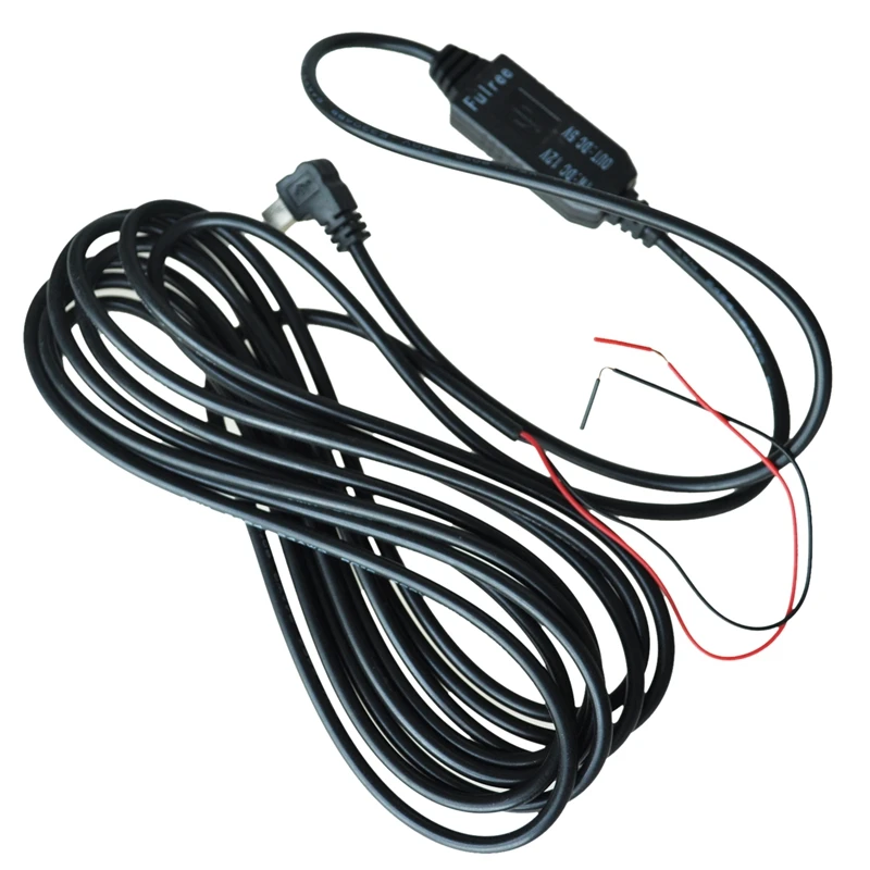 DC конвертер для преобразования от 12 В до 5 пост 3A изогнутые мини USB Мощность