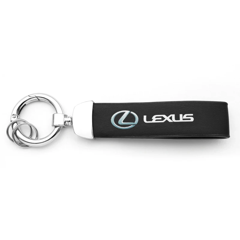 Металлический кожаный 3d-брелок с эмблемой для автомобиля брелок ключей Lexus IS250 IS300