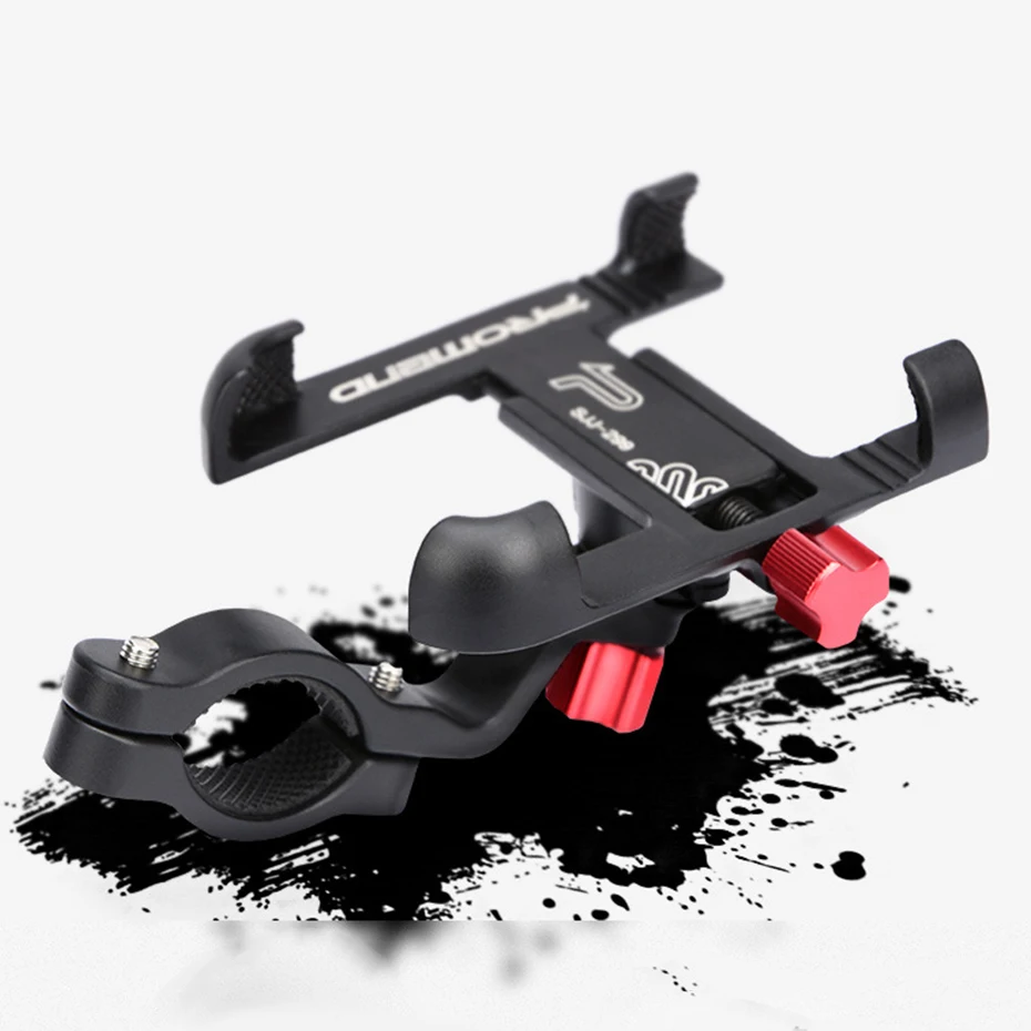 360 rotation aluminum alloy bike bicycle phone holder adjustable celular moto motorcycle mount mtb universal cellphone stand free global shipping