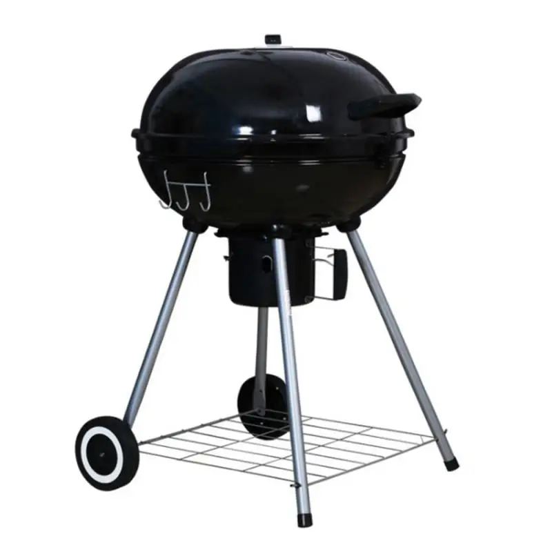 Домашний круглый барабанный гриль из нержавеющей стали небольшая печь для