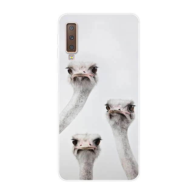 51 6,0 ''для samsung A7 чехол A750F Силиконовый ТПУ мягкий чехол для Para samsung Galaxy A7 чехол пейзаж Fundas A 7 7A Coque - Цвет: 51
