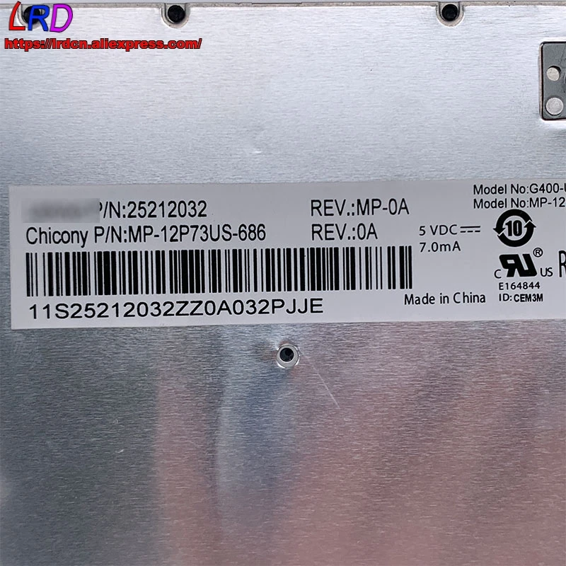 Английская клавиатура для ноутбука Lenovo G400 G410 G405 G480 G485 Z480 Z485 Z380 B480 B485 25212032 25212212 25212062
