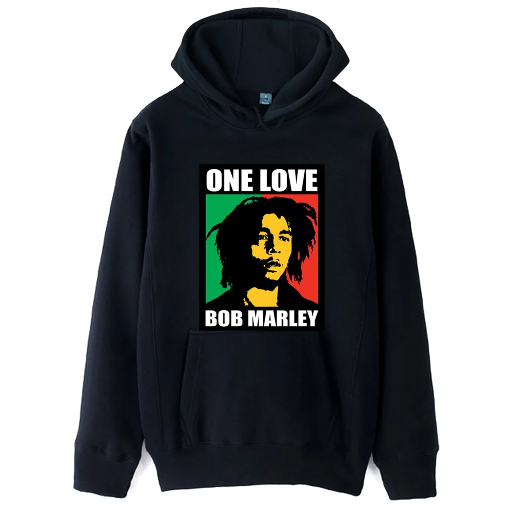 Мужская толстовка с капюшоном для мальчиков Боб Марли мужская One Love курение
