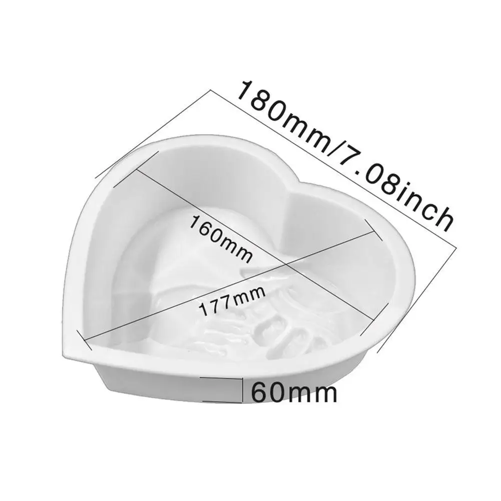 

Silicone Mold Heart Shape Baby Feet Cake Design Pan Mousse Mold Baking Decorating Tools Accessories BPA mold