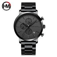 business brand mens quartz watch pointer digital waterproof watches stainless steel watchwrist relogio masculino fashion luxury