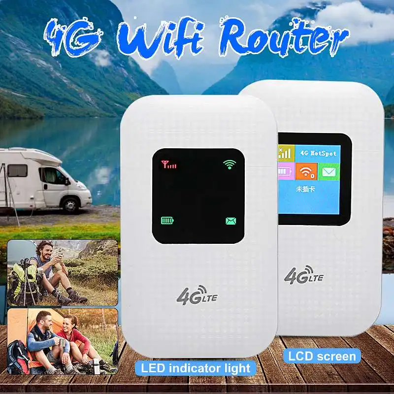 TIANJIE разблокированный мини/беспроводной/Портативный 3G/4G Карманный Wifi роутер мобильный WiFi точка доступа LTE 150 Мбит/с WiFi роутер со слотом для sim-карты