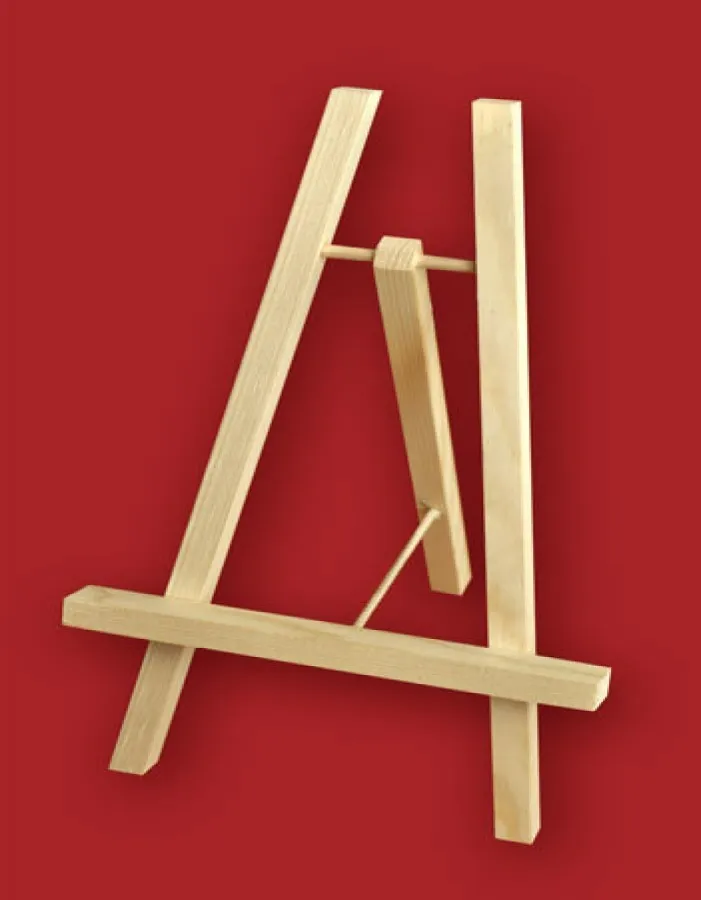 Мольберт подставка Художественные материалы 28*17*16 см настольный|Мольберты| |