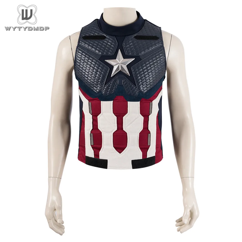 Мстители эндшпиль Капитан Америка Косплей Костюм Полный набор Completo Vestito Capitan Америка Steve Rogers Хэллоуин