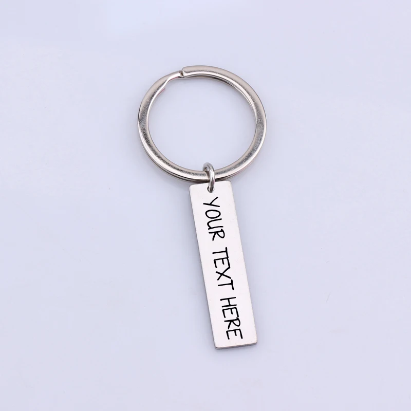 Брелок для ключей с надписью на заказ | Украшения и аксессуары