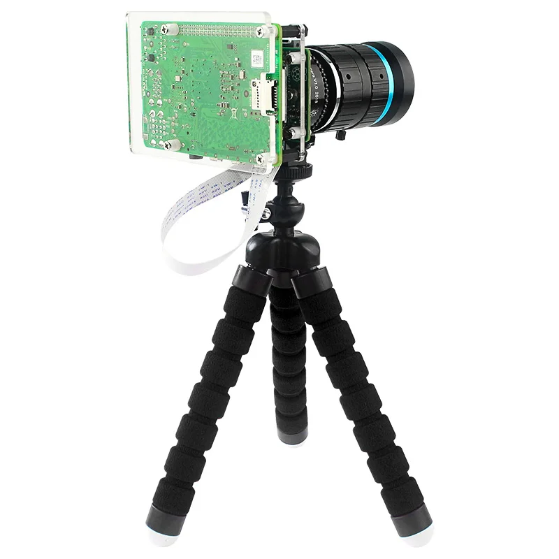 Акриловый чехол для камеры Raspberry Pi 4 HQ или портативного мини-штатива RPI Model B |