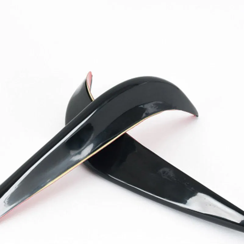 2 шт. передний бампер автомобиля полоса для установки губы плавники тела спойлер