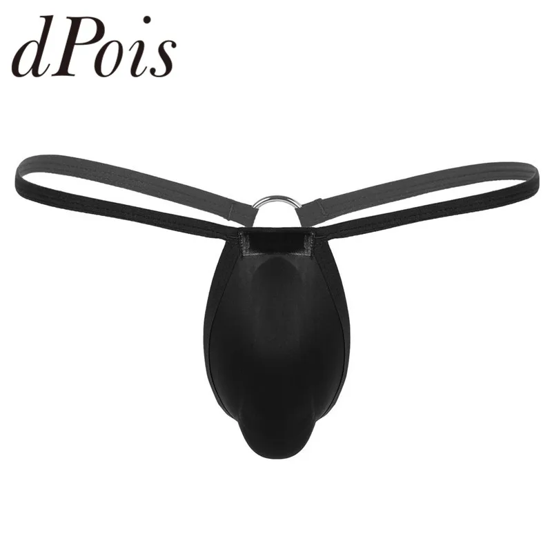 Мужская Защита паха трусы с низкой посадкой u образная форма мешочком Т образным