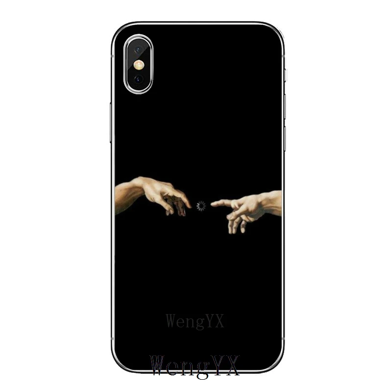 Микеланджело живопись Эстетическая для samsung Galaxy S10 Lite S9 S8 S7 S6 edge Plus S5 S4 примечание 9 8 5 4 мини аксессуары чехол для телефона - Цвет: Michelangelo-B-09