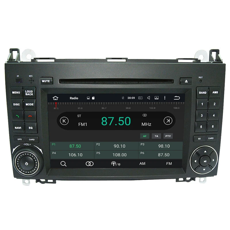 Android 10 0 Восьмиядерный автомобиль 2 din DVD GPS для Mercedes Benz Sprinter W209 W169 B200 B-class W245 B170 RAM 64G