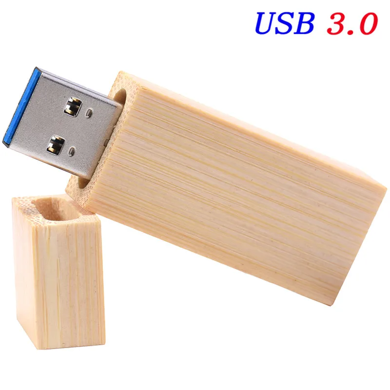bamboo JASTER USB 3,0 фотография подарок внешний накопитель(более 10 шт бесплатный логотип) деревянный+ коробка Флешка 4 ГБ/16 ГБ/32 ГБ/64 Гб - Цвет: bamboo