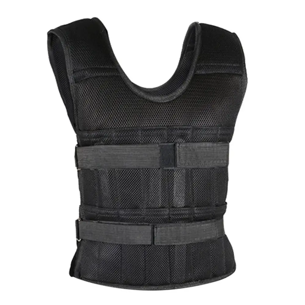 1-15kg 15 кг, 20 кг по самой низкой цене, 50kgLoading Утяжеленным весом для бокса тренировочного оборудования Регулируемая Черная курточка Swat Санда спарринг защиты - Цвет: 1-15kg