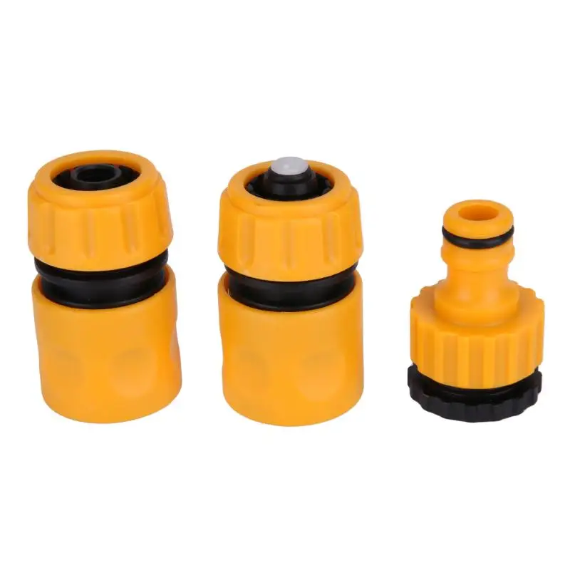 3 шт. переходник для быстрой связи лента капельного орошения коннектор шланга 1/4