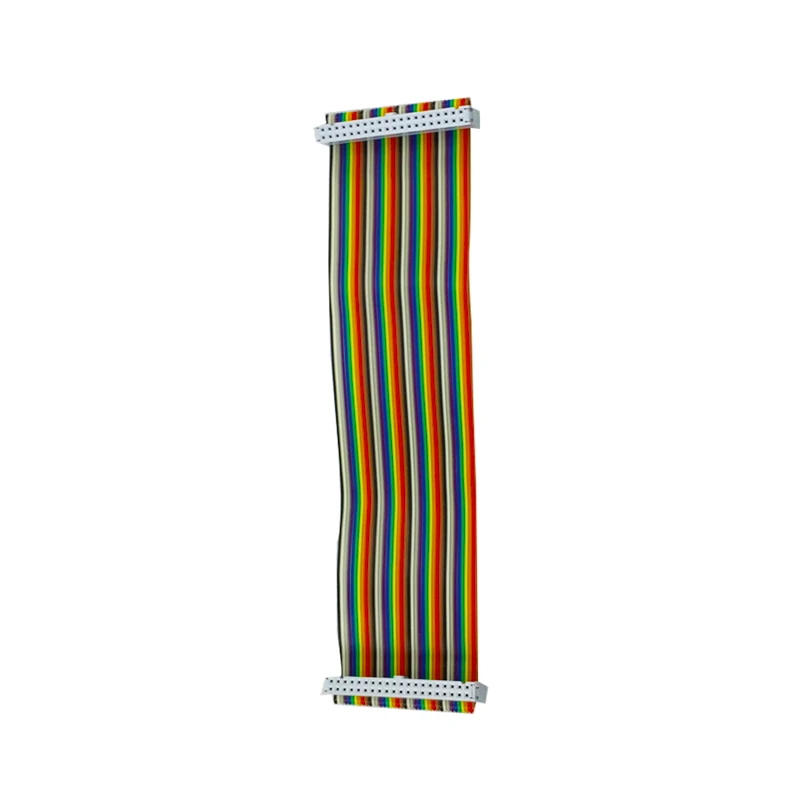 Плата расширения Aokin Raspberry Gpio T с 40-контактным разъемом Мама-мама Радужный кабель
