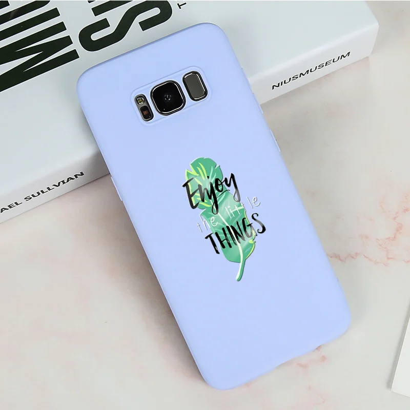 Чехол для Samsung Galaxy A6 A8 Plus A7 2018 чехол карамельных цветов A30 A40 A50 A70 A10 A20 2019