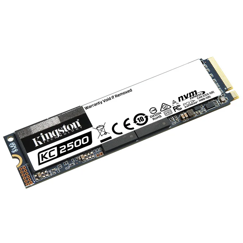 Внутренний твердотельный накопитель Kingston KC2500 M.2 SSD 250 ГБ 500 NVMe PCIe 3 0x4 1 ТБ 2 |