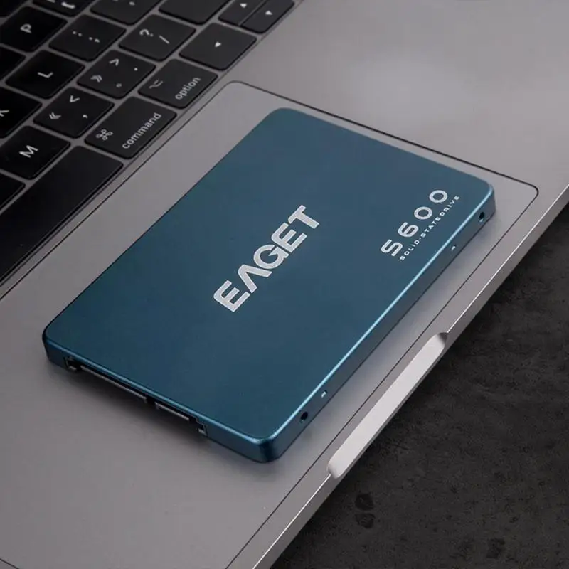 EAGET S600 2,5 дюймов SATA 3,0 SSD жесткий диск 128 ГБ/256 Гб внешний твердотельный накопитель для настольного ноутбука ПК твердотельный накопитель
