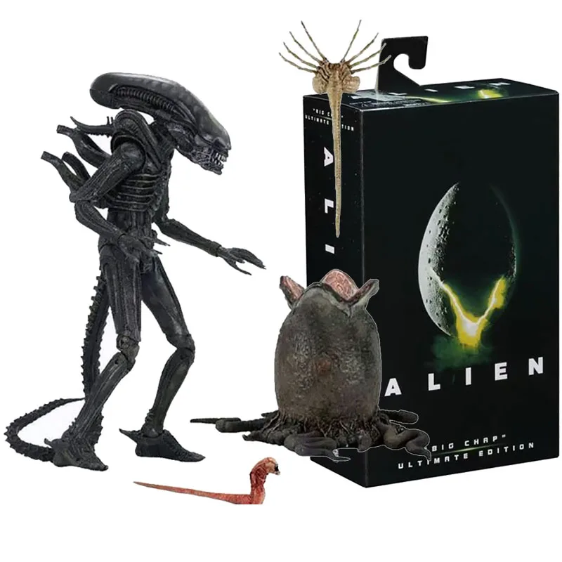 Фигурка пришельца NECA большая экшн-фигурка инопланетянина 27 юбилей 22 см | Игрушки