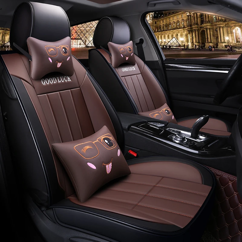 Full Coverage Eco-leather auto seats covers PU Leather Car Seat Covers for Opel adam opel corsa astral astra insignia mokka anta |