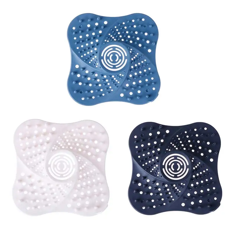 Раковина сливная система волос Ловушки для резиновые Душ пол ванной комнаты