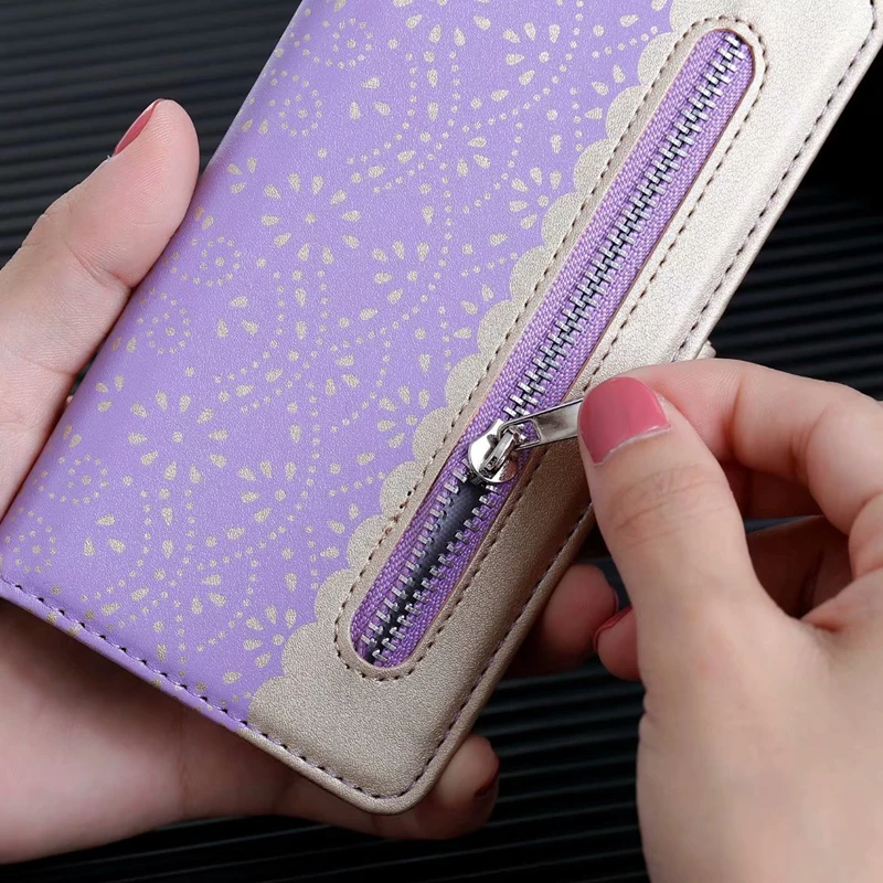 Кружевной кожаный чехол для Samsung Galaxy A52 A72 A51 A71 A31 A50 A70 A30 A30S A41 A11 A21S A12 M11 M12|Бамперы| |