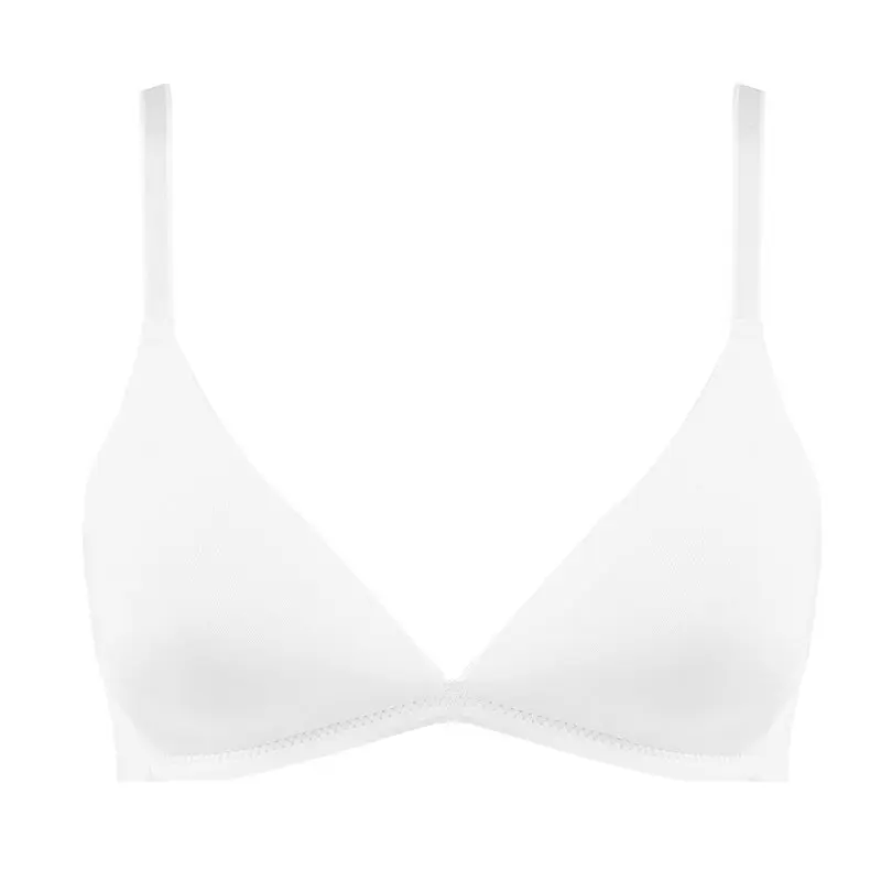 Модный Новый светильник бюстгальтер с треугольными чашечками гладкий без