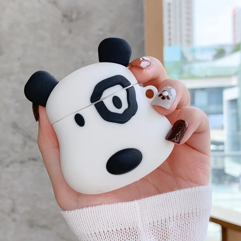 Для Apple Airpods 1/2 чехол защитный чехол милый Bluetooth чехол для наушников Модный мягкий силиконовый чехол s гарнитура Capa - Цвет: Style 4
