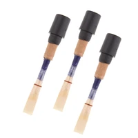 3 pieces oboe reeds strength medium handmade oboe reeds instrument accessories blue