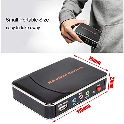 Устройство видеозахвата Y & H HD 1080P карта захвата игр HDMI YpbPr видеорегистратор