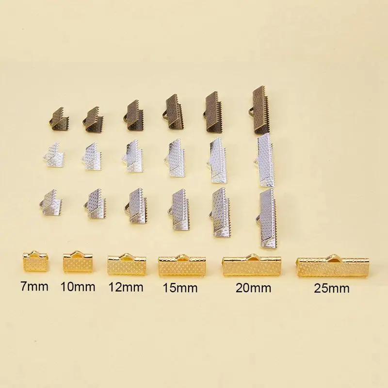 680 шт. обжимные концы для браслета 6 размеров 4 цвета | Украшения и аксессуары