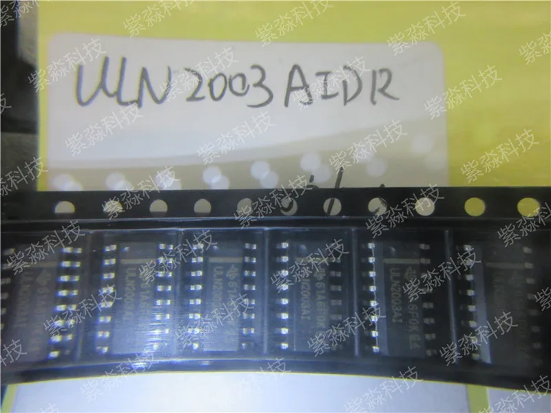 ULN2003AIDR составные Транзисторы Дарлингтона HiVltg Hi-Crnt дарл транзисторный массив чип |