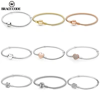 high quality silver plated snake chain charm bracelet fit original men and women beads fine bracelet jewelry gifts