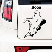 creative cute ghost boo car sticker vinyl car styling decal sticker art design pattern car accessories for windshield waterproof