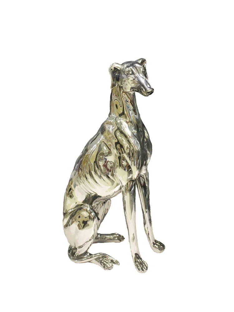 Скульптура собаки в европейском и американском стиле креативное украшение для