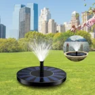 Солнечный насос фонтана плавающий Панели солнечные плавающей садовый фонтанный насос бассейны Пруд Солнечный птица воду шлепанцы для ванной; Женские туфли-лодочки; Прямая поставка