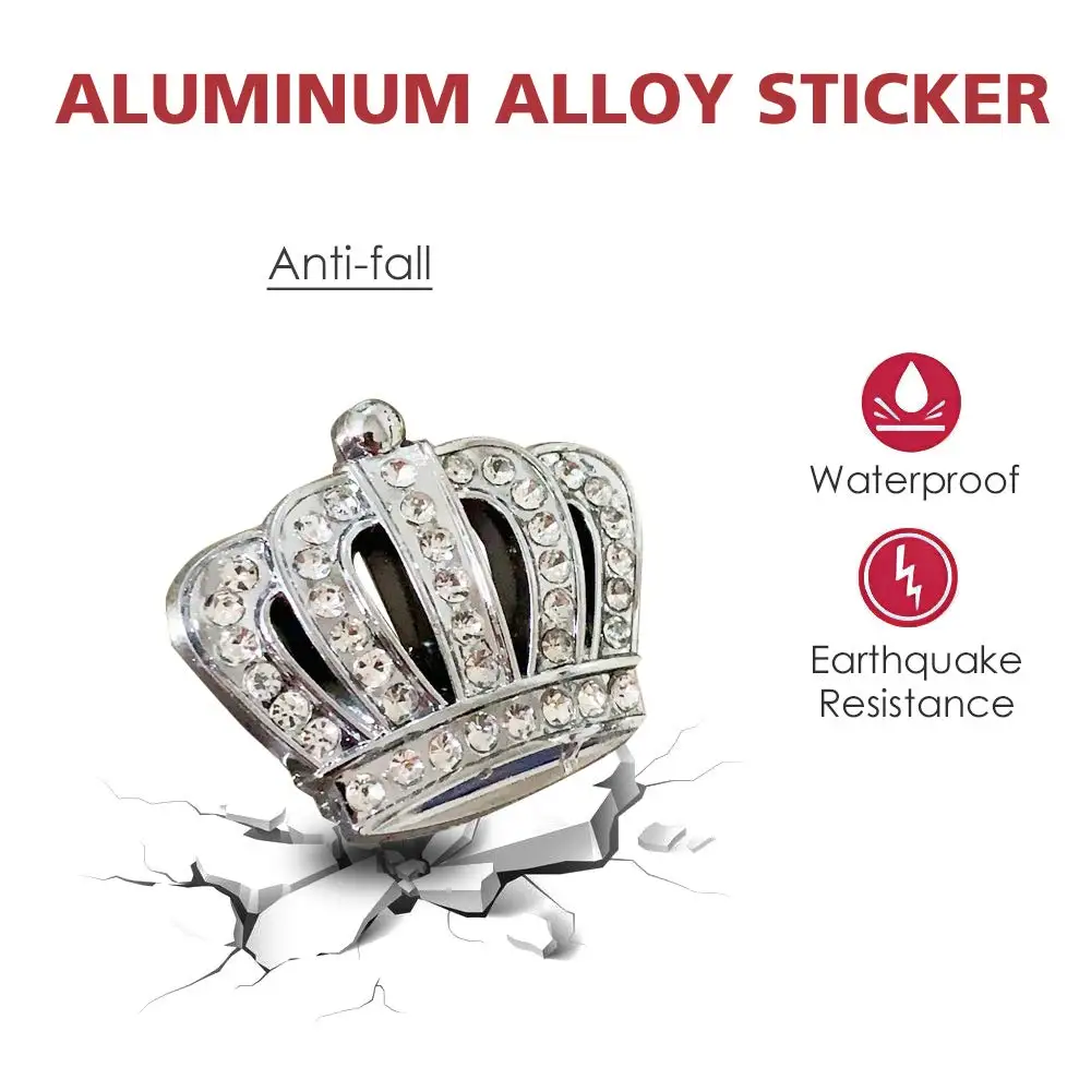 Стайлинг автомобиля 3D Металлические золотые серебряные строительные наклейки с