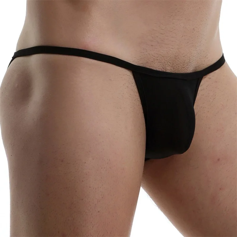 Для мужчин нижнее белье сексуальные трусики бикини ультра тонкий трусы дуга