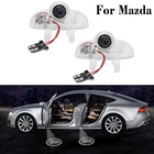 Светодиодная лампа для дверей автомобиля Ruiyi MPV Atenza, для Mazda 6, 8, A8, CX-9, RX-8, лазерный светильник логотип