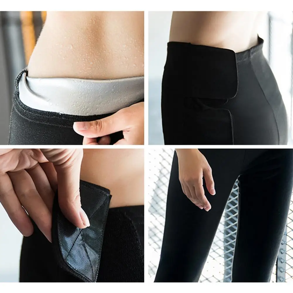 Горячая Распродажа женские утягивающие штаны термо неопреновые корректирующие