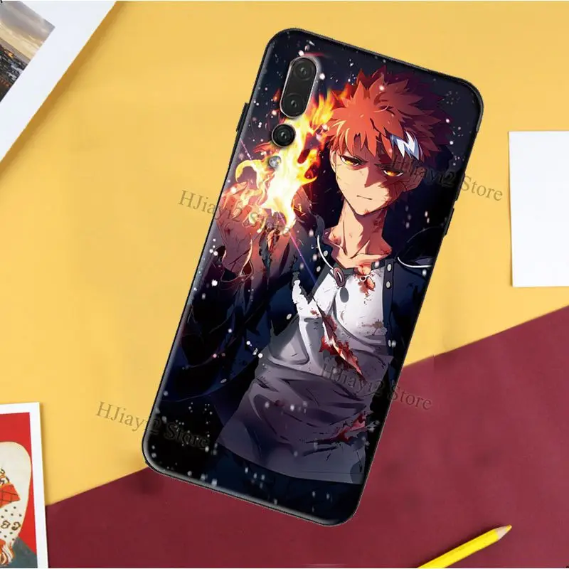Чехол Shirou Emiya Fate Stay Night для Huawei Honor 50 10 Lite 10i 9 Pro 7A 7C 8X 8A 9X 8C 8S Y6 Y9 Y7 2019 Nova 5T | Мобильные