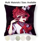 Чехол-наволочка Fukase Vocaloid, хлопковая льняная подушка, вокалоидная Подушка Fukase, для аниме мальчиков, певиц, робот, фан-арт, креативный фанат