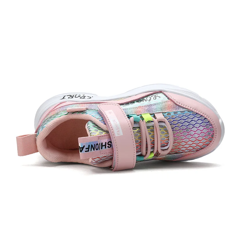 PINSEN 2020 детская спортивная обувь кроссовки для девочек принцессы модная